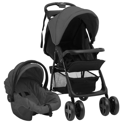 Kinderwagen dunkelgrau - kinderwagen,